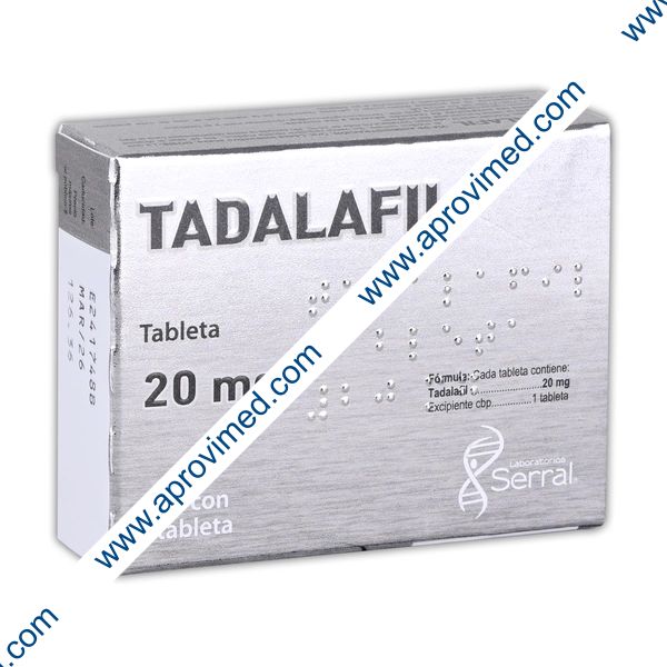 TADALAFIL (Serral) c/1 TAB. 20 MG.