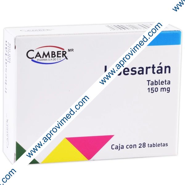 IRBESARTÁN (Camber) c/28 TABS. 150 MG.