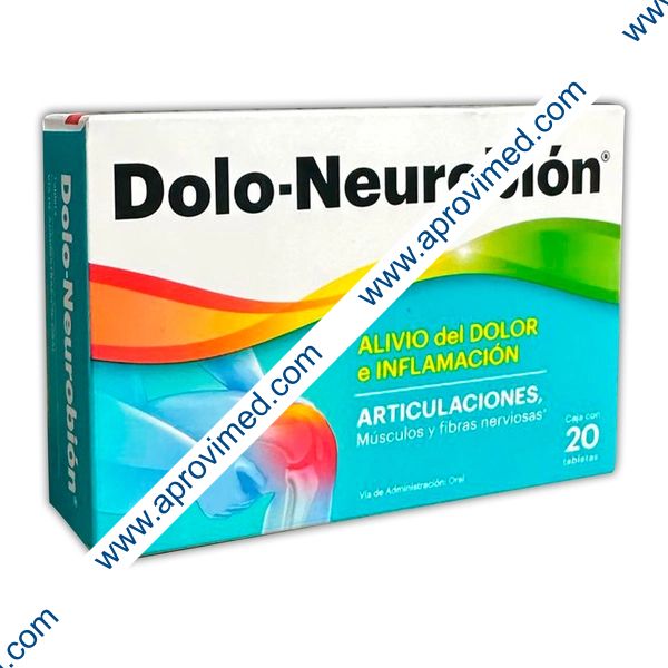 DOLO-NEUROBIÓN "Articulaciones" c/20 TABS. 50/50/50/0.25 MG.
