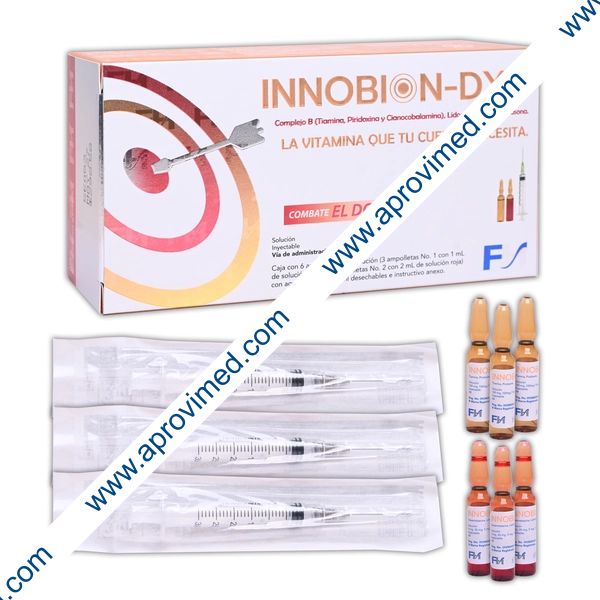 INNOBION-DXL Sol. Iny. c/3 DOSIS-JGAS. 100/100/5/4/30 MG.