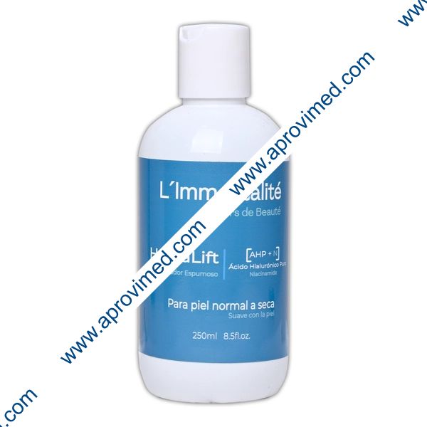 HYDRALIFT GEL LIMPIADOR FACIAL ESPUMOSO para piel normal a seca Fco. 250 ML.