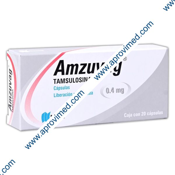 AMZUVAG c/20 CAPS. L.P. 0.4 MG.