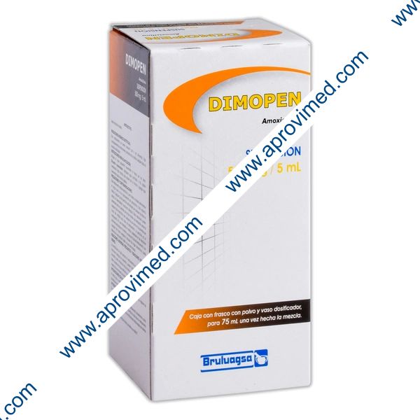 DIMOPEN SUSP. Fco. 75 ML. 500 MG/5 ML.