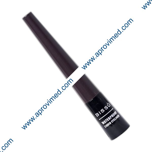 BISSÚ DELINEADOR LÍQUIDO Waterproof Col. CAFÉ c/1 Pza. 2.5 ML.