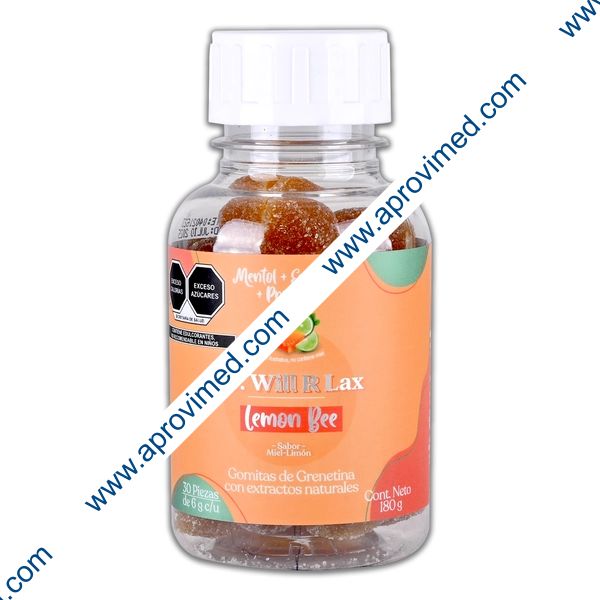 LEMON BEE (Dr. Will R. Lax) c/30 Gomitas Sab. Miel-Limón 6 G.