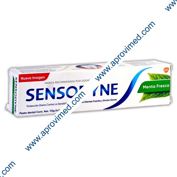 SENSODYNE "Menta Fresca" CREMA DENTAL TUBO Tubo c/113 G.