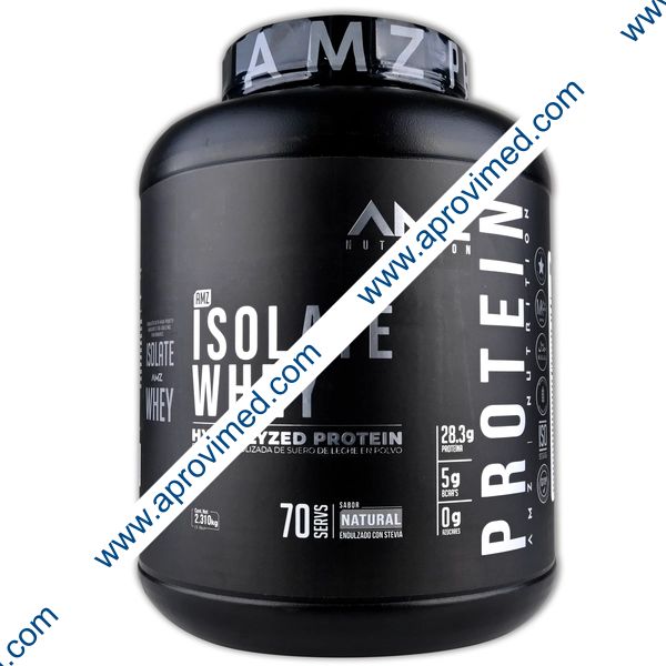 ISOLATE WHEY (AMZ) POLVO Sabor Natural Bote 2.310 KG.