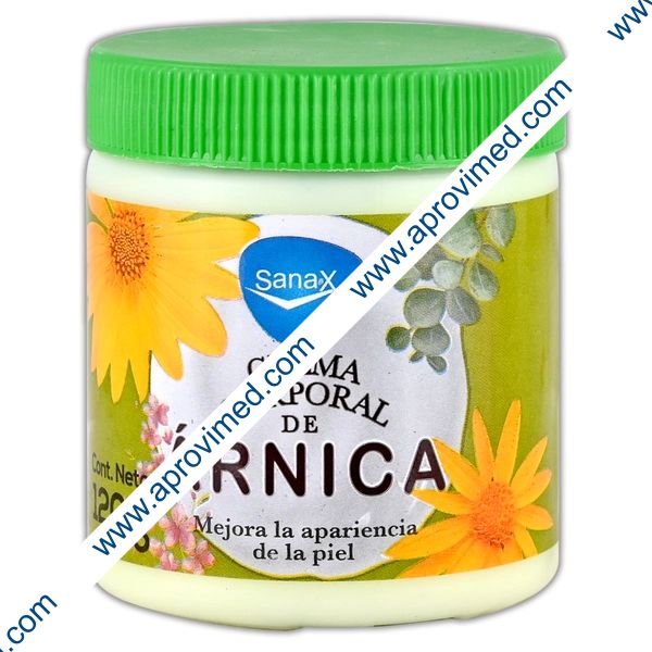 ÁRNICA CREMA CORPORAL (Sana-X) Tarro 120 G.