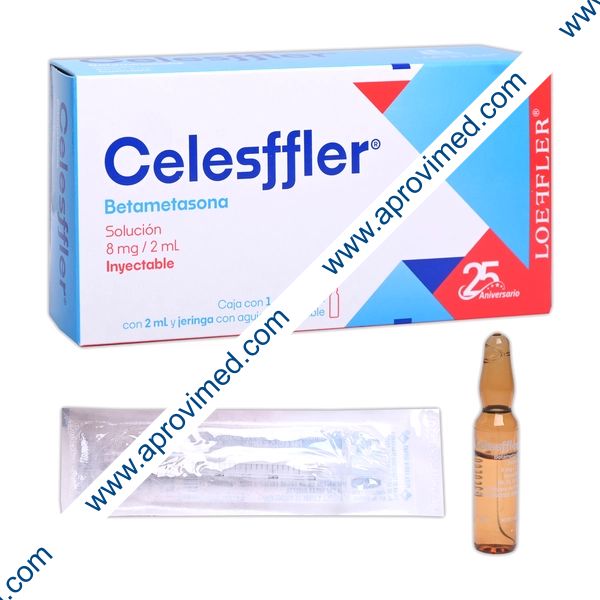 CELESFFLER Sol. Iny. c/1 AMPTA. 8 MG/2 ML.