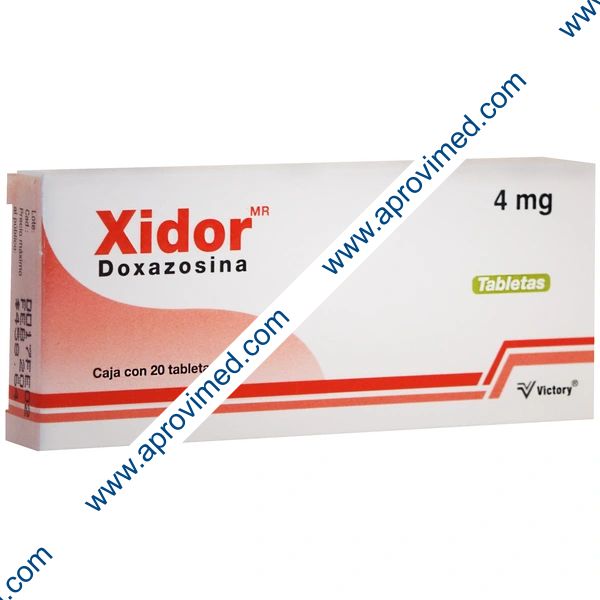 XIDOR c/20 TABS. 4 MG.