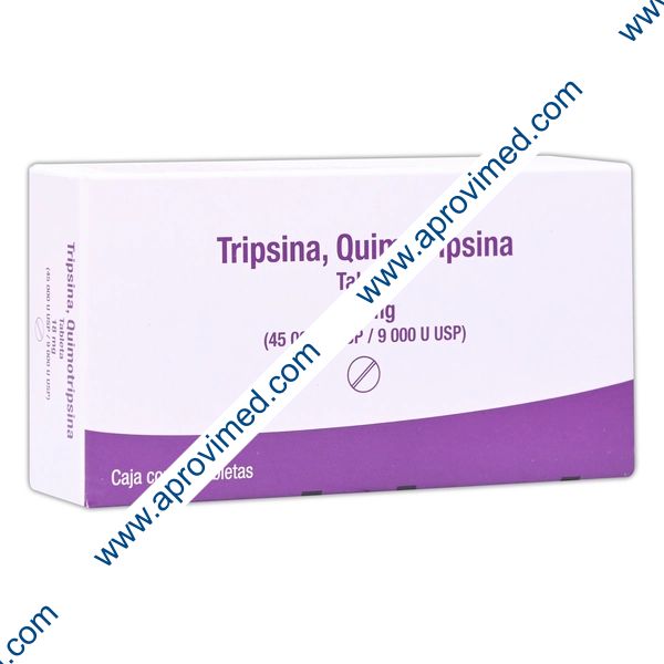 TRIPSINA/QUIMOTRIPSINA (Grin) c/30 TABS. 18 MG.