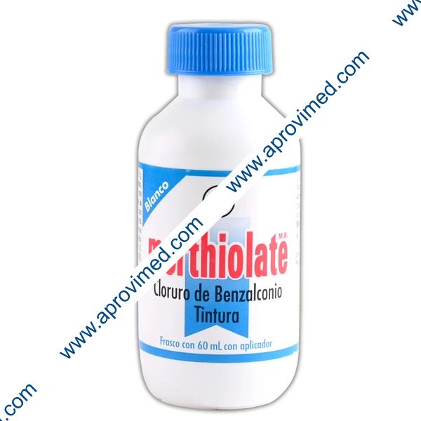 MERTHIOLATE BLANCO SOL. c/Aplicador Fco.  60 ML.