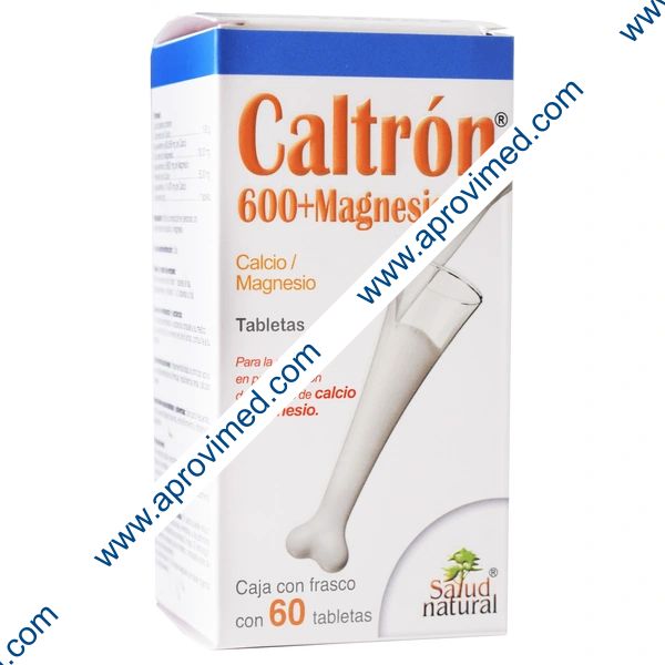 CALTRÓN 600+MAGNESIO c/60 TABS. 600/5.8 MG.