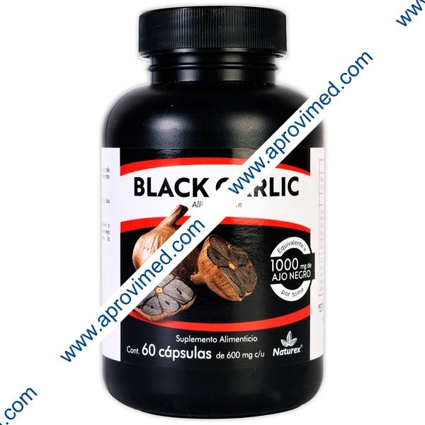 BLACK GARLIC c/60 CAPS. 600 MG.