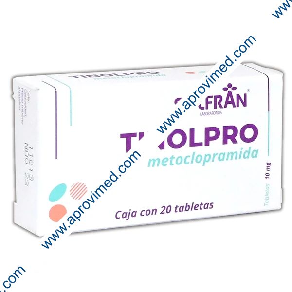 TINOLPRO c/20 TABS. 10 MG.