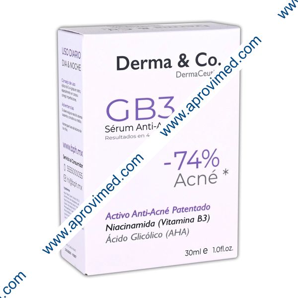 GB3 SÉRUM ANTI-ACNÉ Fco. 30 ML.