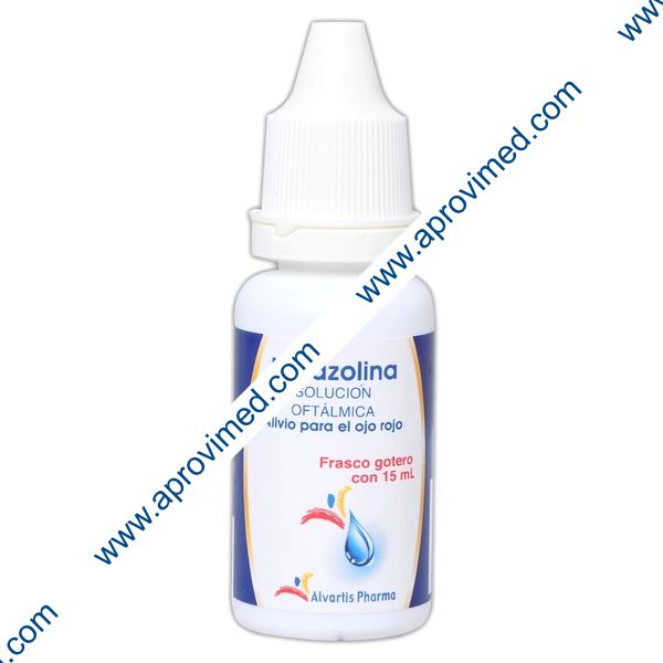 NAFAZOLINA (Alvartis) SOL. OFTÁLMICA Fco. Gotero 15 ML. 1 MG/1 ML.
