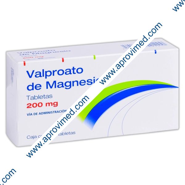 VALPROATO de MAGNESIO (Psicofarma) c/40 TABS. 200 MG.