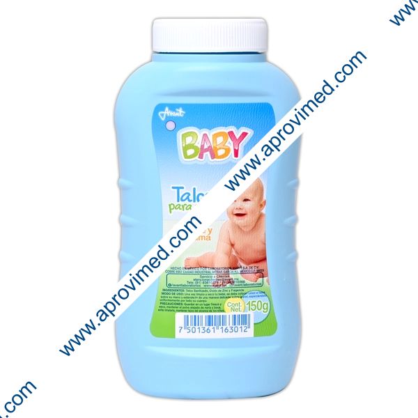 BABY TALCO PARA BEBÉ "Azul" Fco. 150 G.