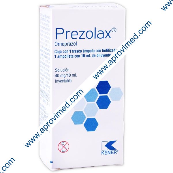 PREZOLAX Sol. Iny. c/1 FCO. AMP. 40 MG/10 ML.