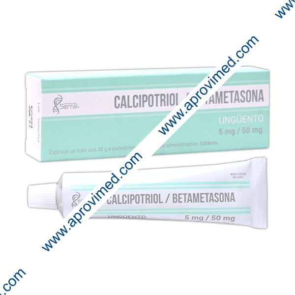CALCIPOTRIOL/BETAMETASONA Ungüento TUBO c/30 G. 5-50 MG/100 G.