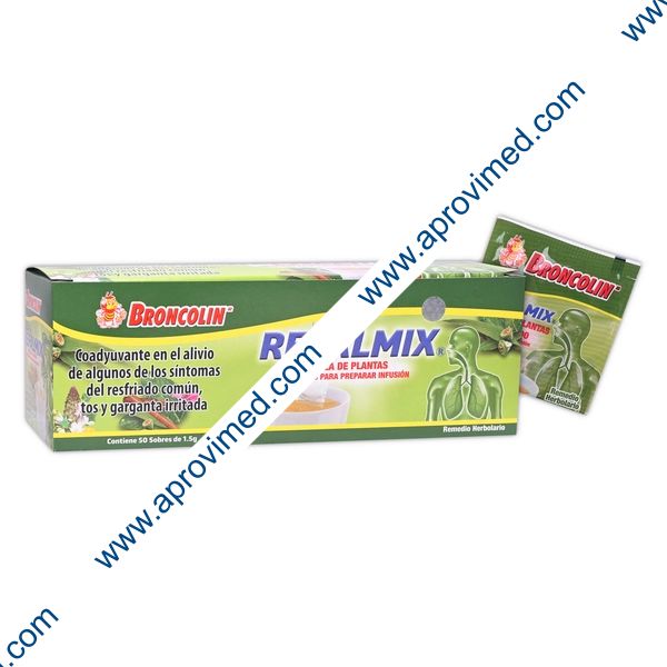 REPALMIX Té p/infusión Cja. c/50 SOBS. 1.5 G.