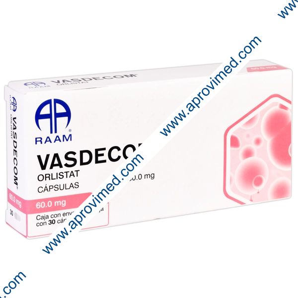 VASDECOM c/30 CAPS. 60 MG.