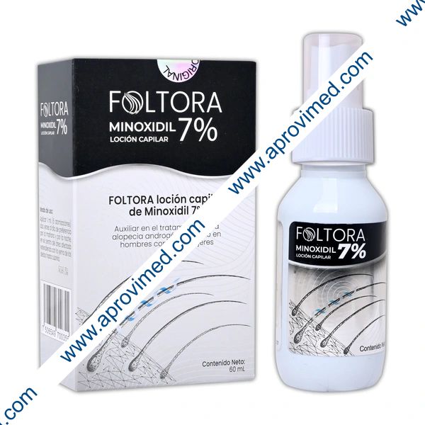 FOLTORA LOCIÓN CAPILAR 7% Fco. atomizador c/60 ML.