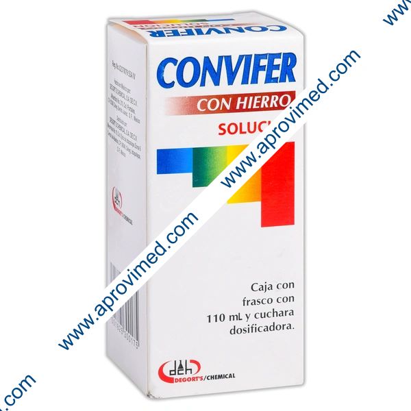 CONVIFER c/HIERRO SOL. Fco. 110 ML.