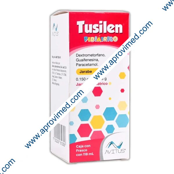 TUSILEN Pediátrico JARABE Fco. 118 ML. 0.150-1.2-3.0 G/100 G.