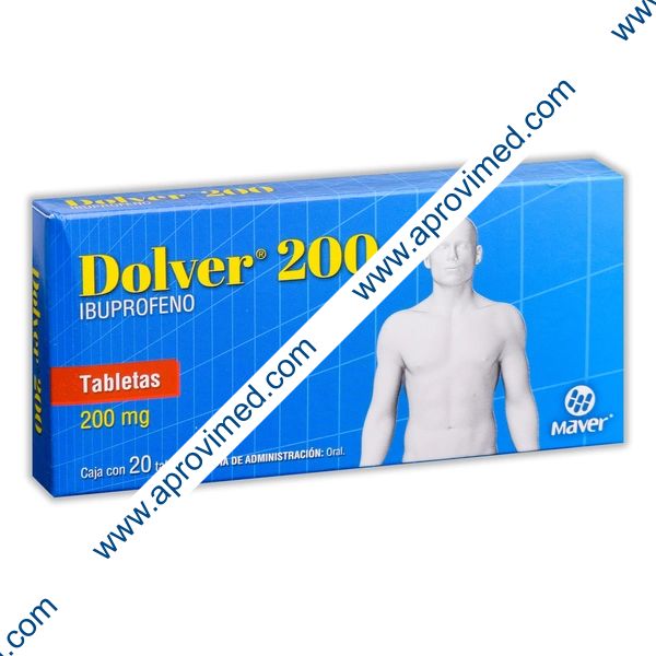 DOLVER 200 c/20 TABS. 200 MG.