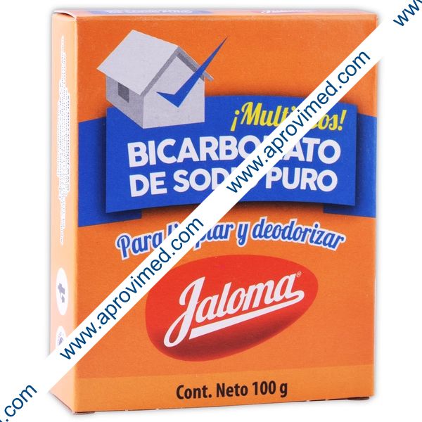 BICARBONATO de SODIO PURO (Jaloma) Cja. c/100 G.