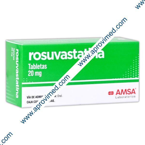 ROSUVASTATINA (Amsa) c/30 TABS. 20 MG.