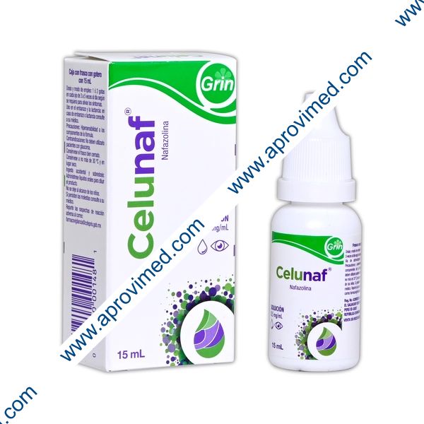 CELUNAF Sol. Oftálmica Fco. Gotero 15 ML. 0.5/2.2/10 MG.