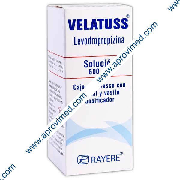 VELATUSS SOLUCIÓN Fco. 120 ML. 600 MG/100 ML.