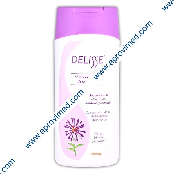 DELISSE c/MELALEUCA Shampoo Íntimo Fco. 200 ML.