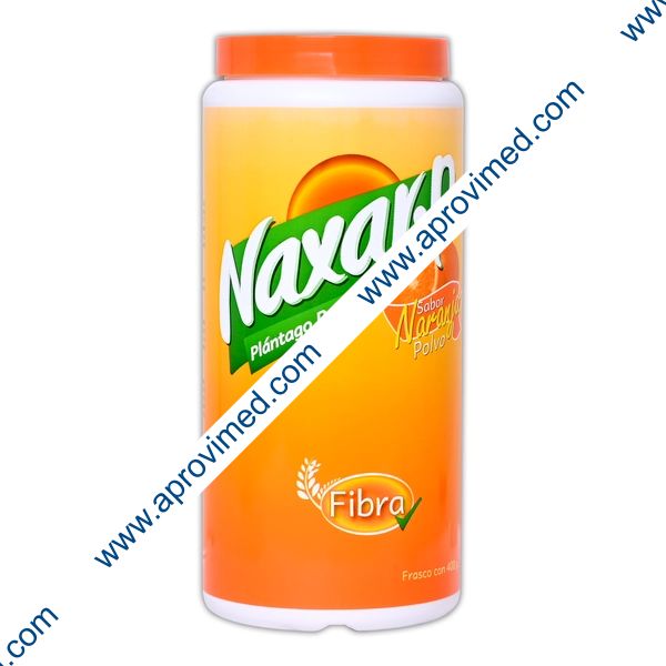 NAXAR-P POLVO Sabor NARANJA Fco. 400 G. 31.5 G/100 G.