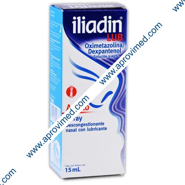 ILIADIN LUB Sol. Nasal 0.05% ADULTO Fco. Atomizador 15 ML.