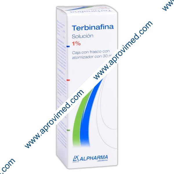 TERBINAFINA (Alpharma) SOL. Tópica 1% Fco. Atomizador 30 ML.