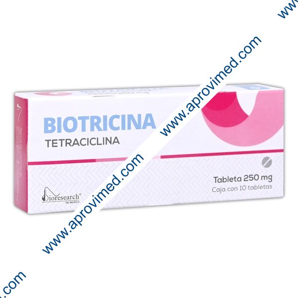 BIOTRICINA c/10 TABS. 250 MG.