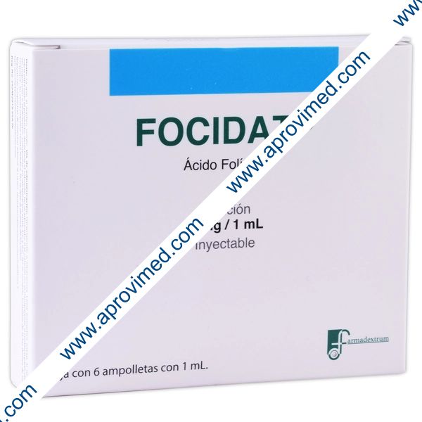 FOCIDAT Sol. Iny. c/6 AMPTAS. 3 MG/1 ML.