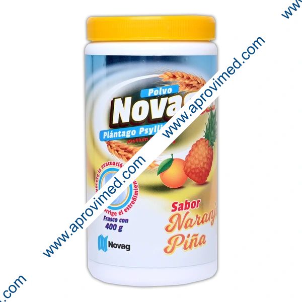 NOVAGON POLVO Sab. Naranja-Piña Fco. 400 G. 35 G/100 G.