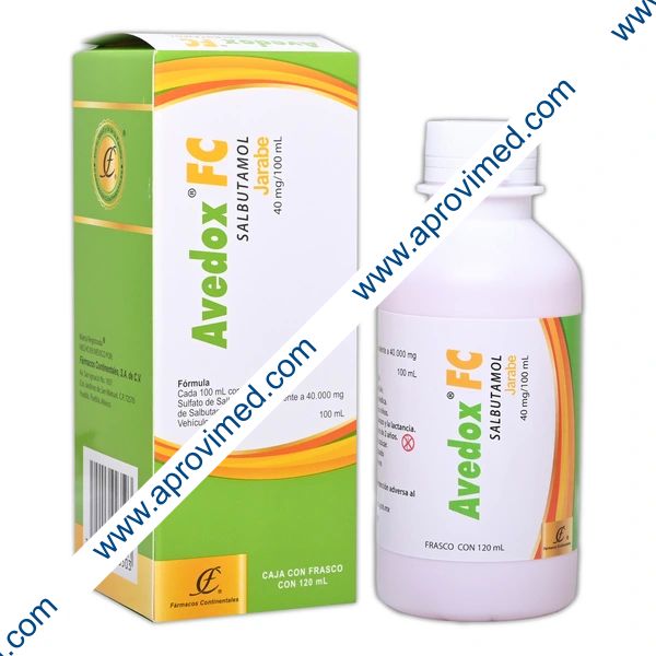 AVEDOX FC JARABE Fco. 120 ML. 40 MG/100 ML.