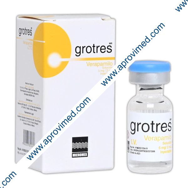 GROTRES Sol. Iny. c/1 FCO. AMP. 5 MG/2 ML.