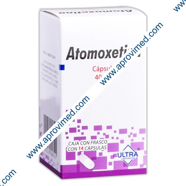 ATOMOXETINA (Ultra) c/14 CAPS. 40 MG.