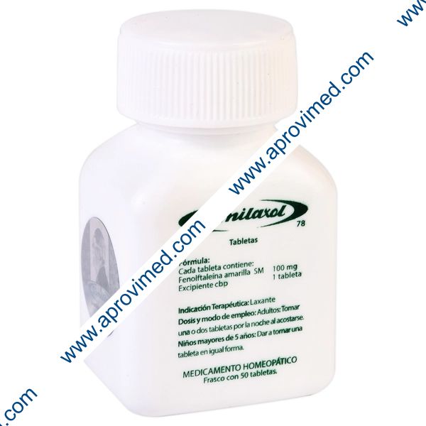 SIMILAXOL c/50 TABS. 100 MG.