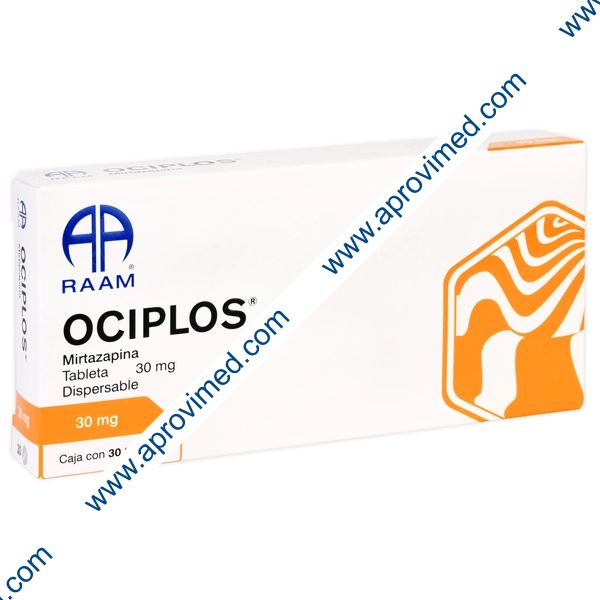 OCIPLOS c/30 TABS. Dispersables 30 MG.