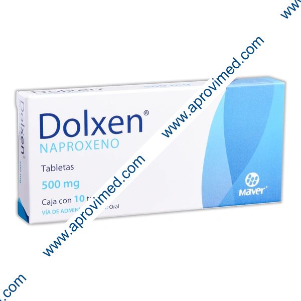 DOLXEN c/10 TABS. 500 MG.