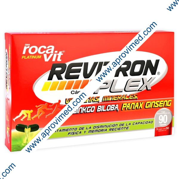 REVITRON PLEX c/30 CÁPSULAS. (3 Pack)