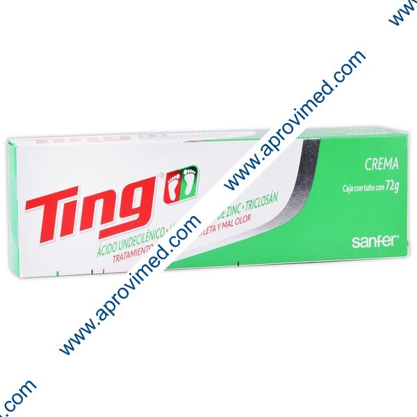 TING CREMA Tubo c/72 G.